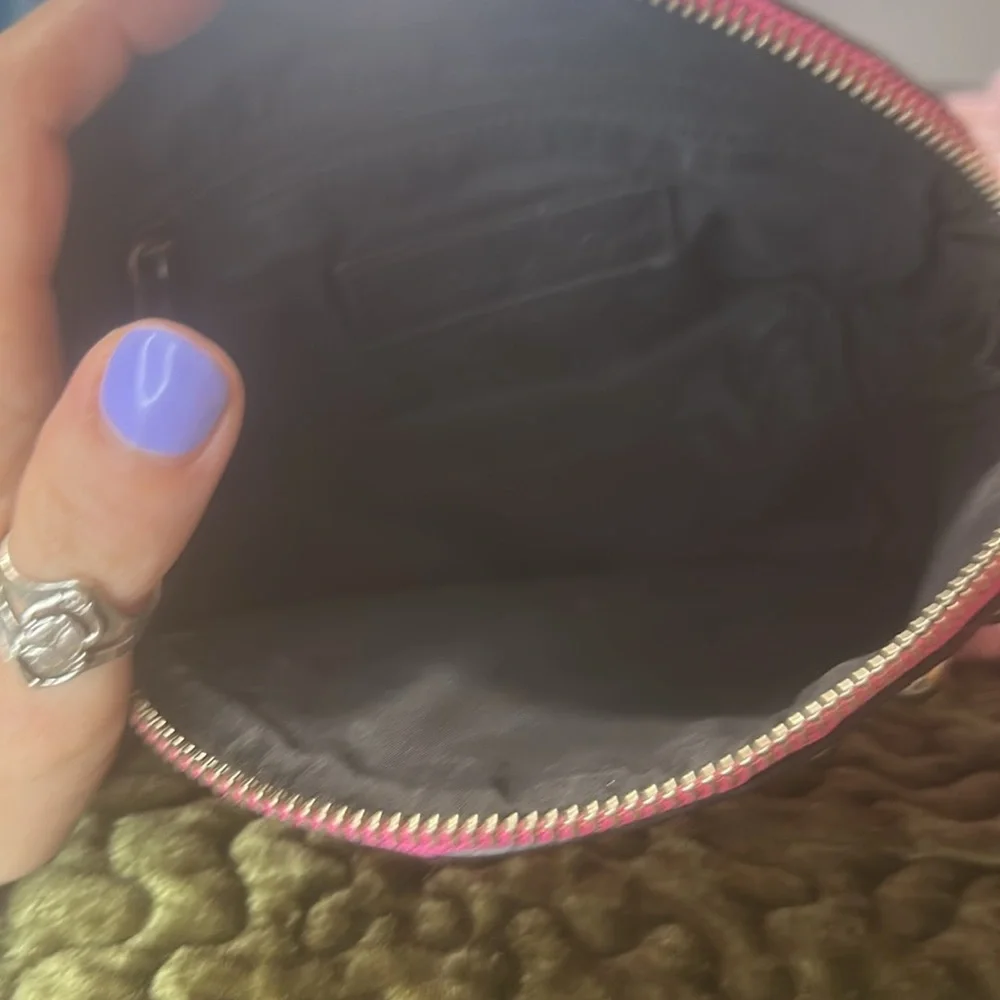 REBECCA MINKOFF studded leather pouch
